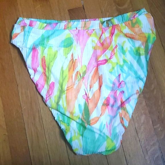Becca Reversable Women's High Waist Bikini Bottoms NWT Medium - Picture 7 of 8